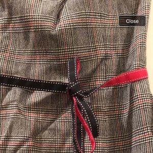 Milly strapless wool dress. Size 2